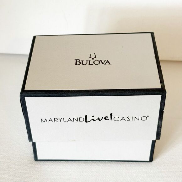 MD Live Casino Bulova Watch Model C869892 Water Resistant Stainless Steel NIB main image 6